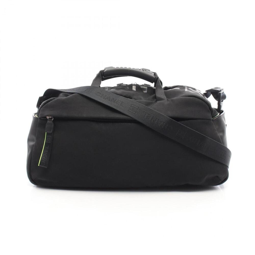 CHANEL Black Boston Bag
